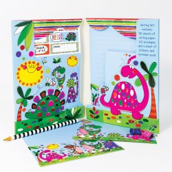 My rawrsome writing set