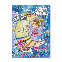 Moon dance writing set