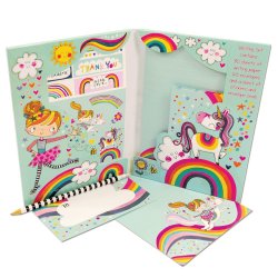 Magical Rainbow Adventure writing set