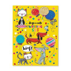 Dogs and Cats writing set