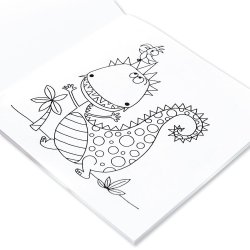 Dinosaur Colouring Book