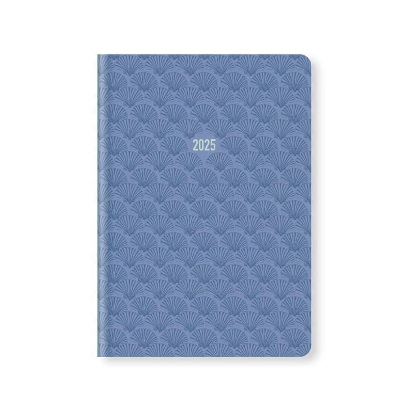 By the Sea A5 Week to View Diary 2025 - Multilanguage