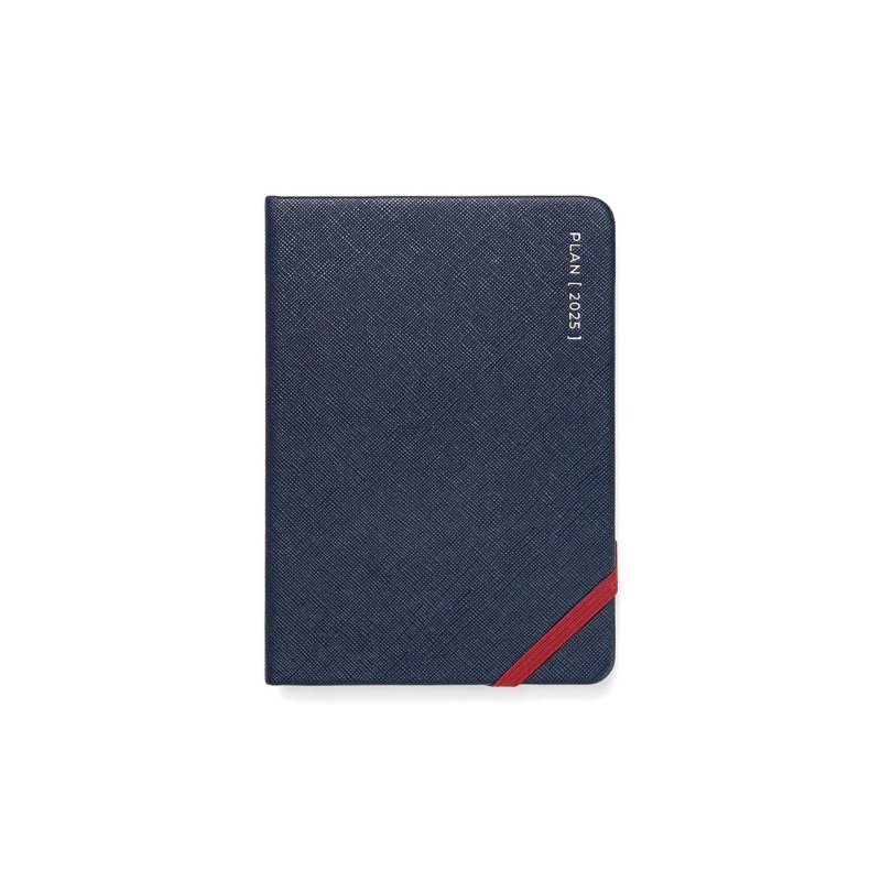 Serene A6 Week to View Diary 2025 - Multilanguage