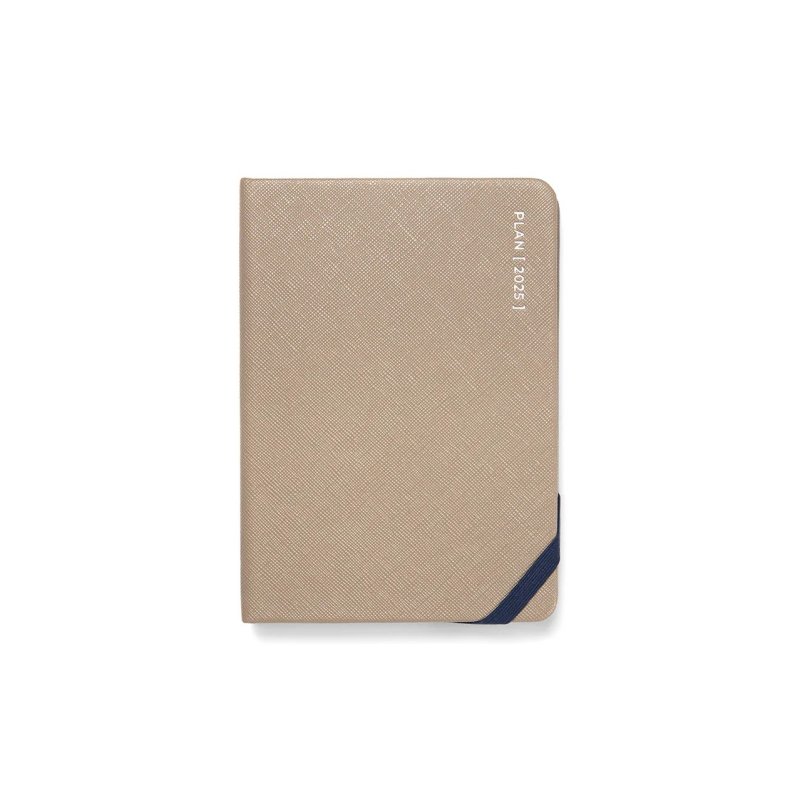 Serene A6 Week to View Diary 2025 - Multilanguage