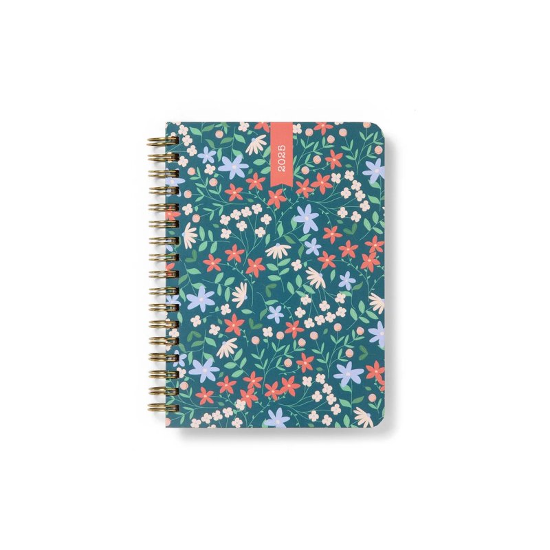 Spring Valley A6 Week to View Diary 2025 - Multilanguage