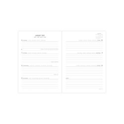 Spring Valley A6 Week to View Diary 2025 - Multilanguage