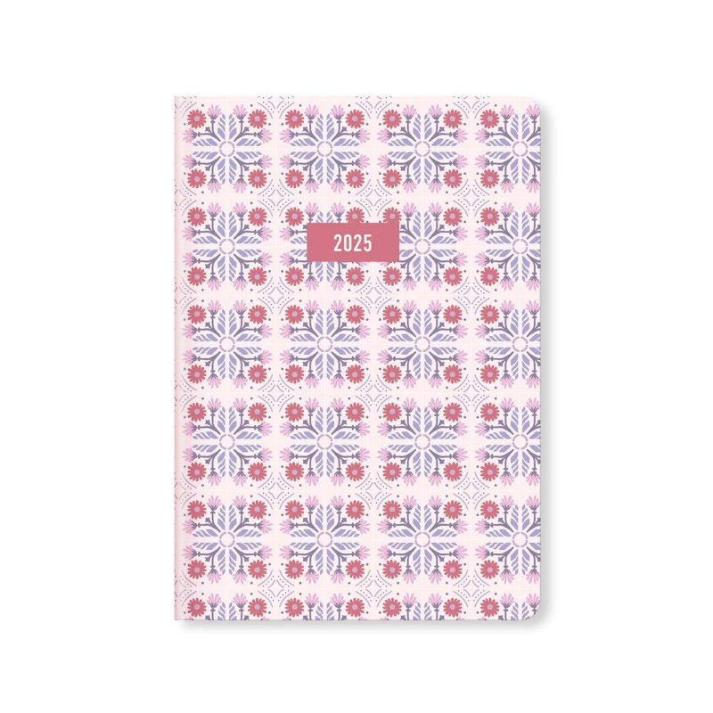 Morocco A5 Week to View Diary 2025 - Multilanguage