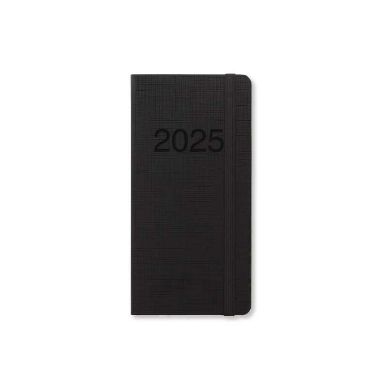 Memo Slim Week to View Diary 2025 - Multilanguage