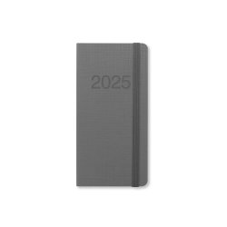 Memo Slim Week to View Diary 2025 - Multilanguage
