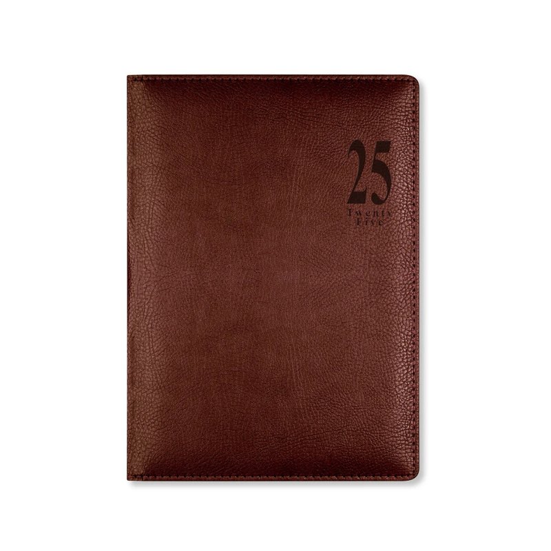 Milano A5 Week to View Diary 2025 - Multilanguage