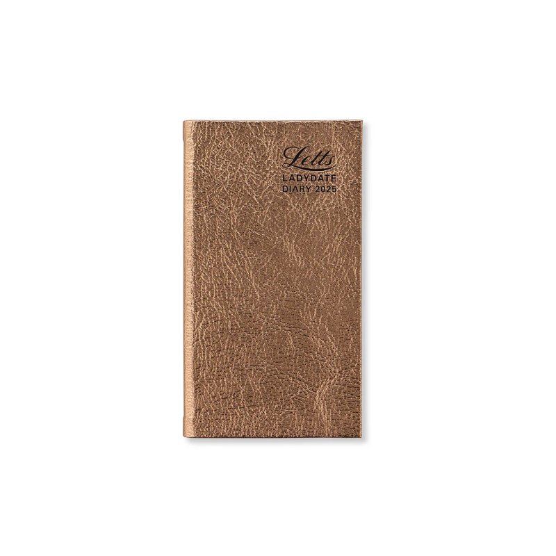 Ladydate Medium Pocket Week to View Diary 2025 - English - Sunday Start
