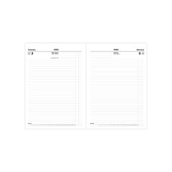 Standard A4 Day to a Page Diary 2025 - English