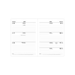 Standard A4 Week to View Diary 2025 - English