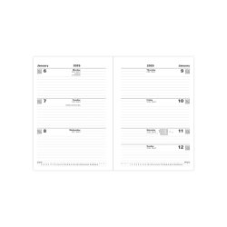 Standard A5 Week to View Diary 2025 - English