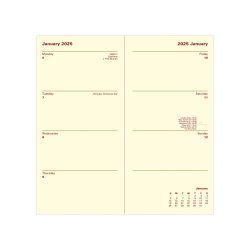 Lexicon Slim Week to View Diary 2025 - English