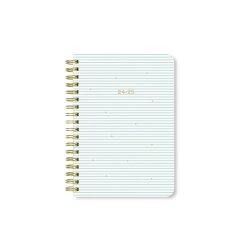 Letts Stripes A6 Week to View Diary 2024-2025 - Multilanguage