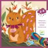 Woodland Animals Wool Threading