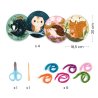 Woodland Animals Wool Threading