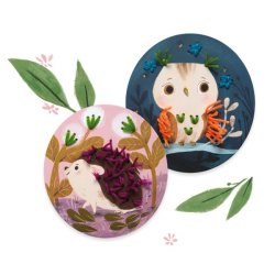 Woodland Animals Wool Threading