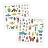 Djeco - metallic insect stickers