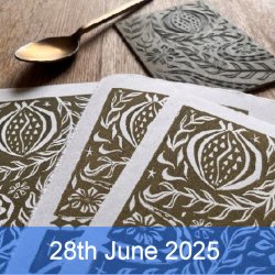 Lino Carving with Zoe Ansari (Cambridge)