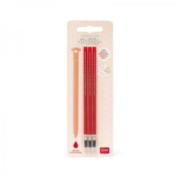Erasable pen red ink refills