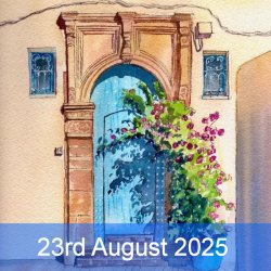 Painting Colourful Doorways...