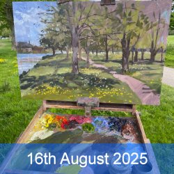 Summer Plein Air Landscape...