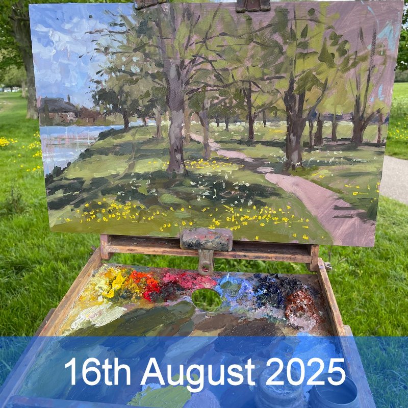 Summer Plein Air Landscape Painting in Oils with Sarah Allbrook (Cambridge)