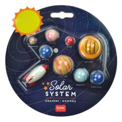 Legami Solar System Erasers