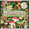 Mushrooms Artist's colouring book