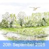 Birds in Landscapes in pen and watercolour with Ann Biggs (Ely)