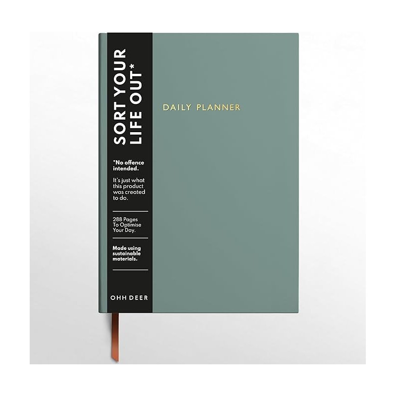 Sort Your Life Out Daily Planner - Sage Green