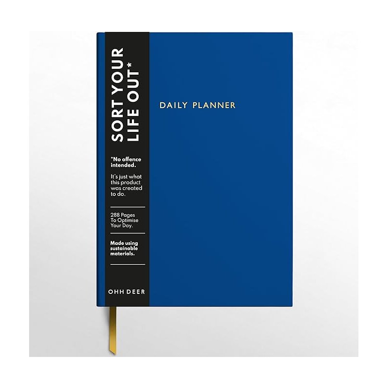 Sort Your Life Out Daily Planner - Ultramarine