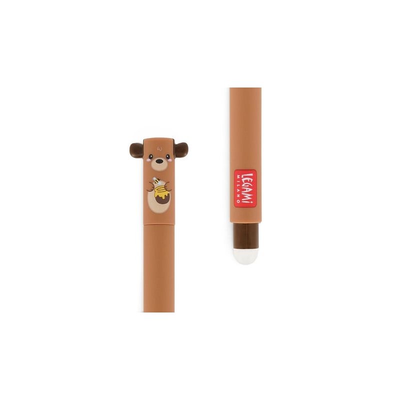 Bear erasable pen- red ink