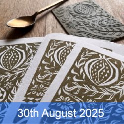 Lino Carving with Zoe...