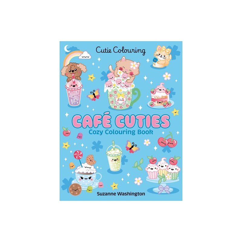 Cafe Cuties colouring book
