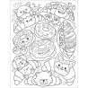 Cafe Cuties colouring book