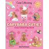 Capybara Cuties colouring book