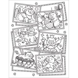 Capybara Cuties colouring book