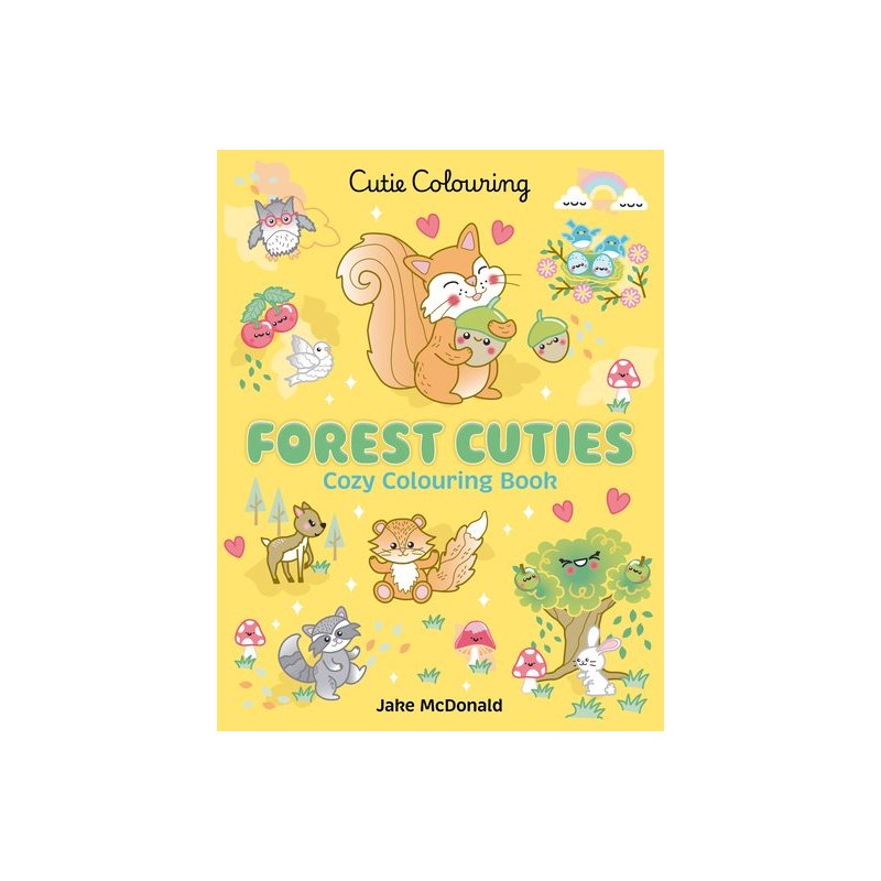 Forest Cuties colouring book