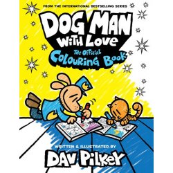 Dog Man colouring book