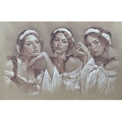 Portraits in Colour Pencil...