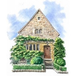 Sketching Character Buildings in Watercolour with Jeff Carter (Cambridge)
