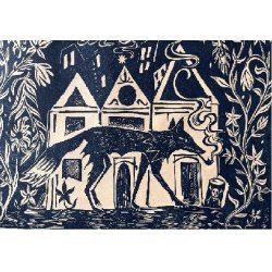 Lino Carving with Zoe...
