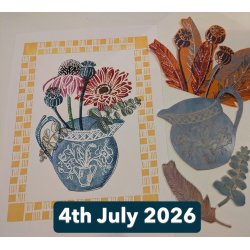 Botanical Lino Printing...