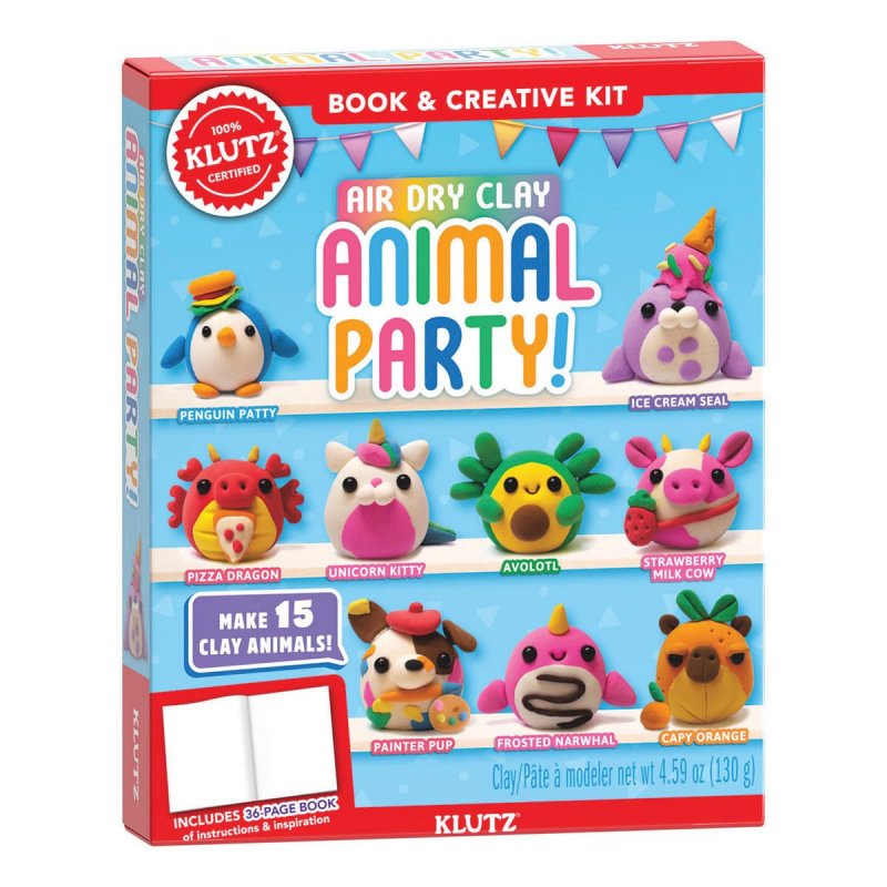 Klutz Air-Dry Clay Animal Party!