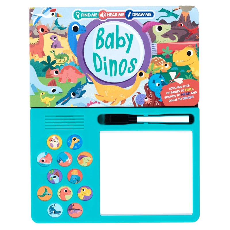 Find Me, Hear Me, Draw Me Baby Dinos