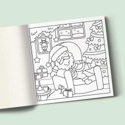 My Little Cosy Life Christmas Colouring Book