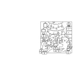 My Little Cosy Life Christmas Colouring Book